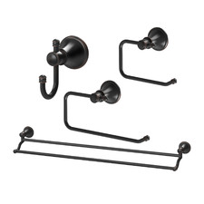 Matilda Antique Black Premium Bathroom Accessories Package