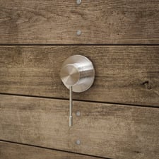 Vivid Slimline SS Shower/Bath Wall Mixer