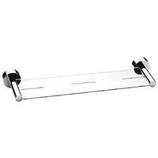 Vivid Brass Bathroom Shelf