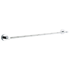 Vivid Single Bar Brass Towel Rail