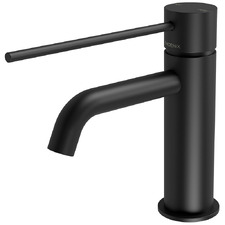 Vivid Slimline Curved Extended Lever Basin Mixer