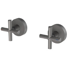 Vivid Slimline Plus Wall Taps with 15mm Extended Spindles