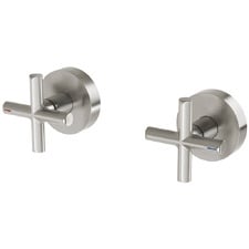 Vivid Slimline Plus Wall Taps with 15mm Extended Spindles