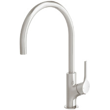 Vivid Slimline Oval 220mm Gooseneck Sink Mixer