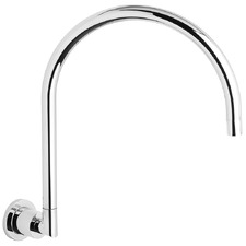 Vivid Chrome Wall Sink Spout 200mm