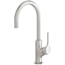 Vivid Slimline Oval 160mm Gooseneck Sink Mixer