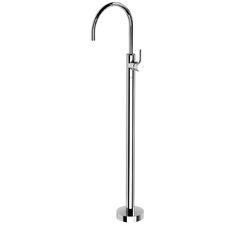 Vivid Teardrop Lever Floor Mounted Bath Mixer