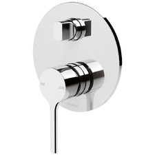 Vivid Slimline Oval Wall Mounted Bath Mixer Diverter