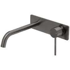 Vivid Slimline Basin Wall Mixer Set