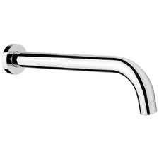 Vivid 200mm Chrome Curved Bath Spout