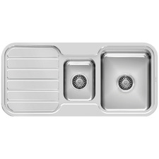 1000 Series 1000mm 1 & ⅓ Topmount Kitchen Sink with Drainer