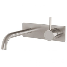 Vivid Slimline Up Bath/Basin Wall Mixer Set