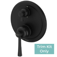 Cromford Shower/Bath Wall Mixer with Diverter Trim Kit Only