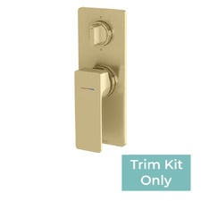 Gloss MKII Shower/Bath Wall Mixer with Diverter Trim Kit Only