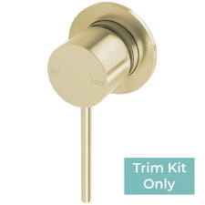 Vivid Slimline Brass Shower/Bath Wall Mixer Trim Kit Only