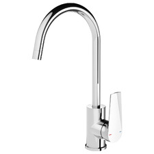 Arlo Gooseneck Sink Mixer With Paddle Lever