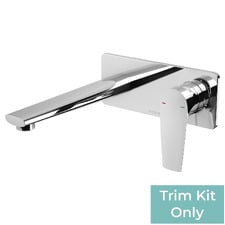 Arlo 205mm Bath/Basin Wall Mixer Set Trim Kit Only