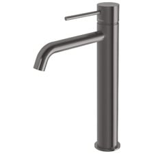 Vivid Slimline 160mm Pin Lever Curved Vessel Basin Mixer