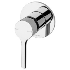 Vivid Slimline Oval Shower/Bath Wall Mixer