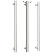 Phoenix 800mm Round Heated Vertical Towel Bars (Set of 3)