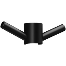 Phoenix Round Vertical Towel Bar Hook
