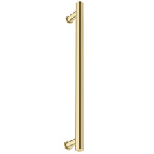 Phoenix Round Single Heated Towel Rail