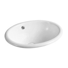 Cosy 490mm Oval Insert Ceramic Basin
