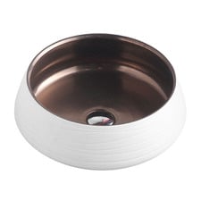 Nueva 410mm Round Counter Top Ceramic Basin
