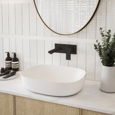 Nueva 465mm Round-Edge Ceramic Basin