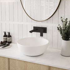 Nueva 400mm Round Counter Top Ceramic Basin