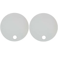 Toilet Seat Hinge Cover Plates (Set of 2)