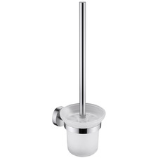 Knight Steel Toilet Brush with Holder