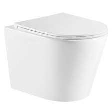 Zara66 Slim Seat Wall Hung Toilet Pan