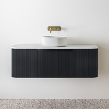 Airlie 1200mm Wall Hung Single Vanity with Quartz Stone Countertop