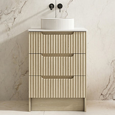 Colette 600mm Freestanding Vanity with Stone Countertop