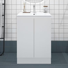 Mirabelle 600mm Freestanding Vanity with Single Integrated Basin