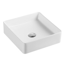 Nueva 360mm Square Counter Top Ceramic Basin