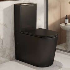 Kahikina Slim Seat Overheight Back To Wall Toilet Suite