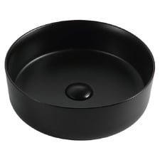 Sorrento 305mm Matte Black Above Counter Basin