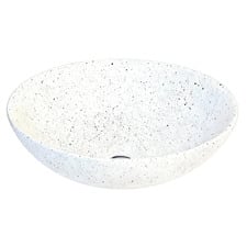 Sorrento 400mm Speckled White Above Counter Basin