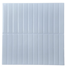 Serendra White Kit Kat Stick on Tile (10 Pack)
