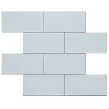 White Subway Stick on Tile (10 Pack)