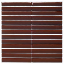Deep Red Kit Kat Stick on Tile (10 Pack)