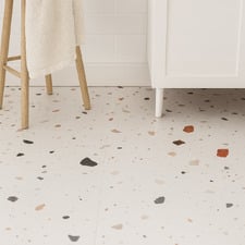 Luxe Terrazzo Encaustic Stick on Tile (10 Pack)