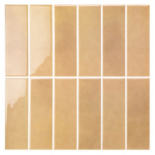 Peel & Stick Terracotta Kit Kat Stick on Tile (10 Pack)