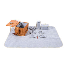 4 Person Hunter Picnic Basket Set