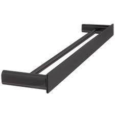 The Gabe Double Bar Stainless Steel Towel Rail