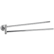 Loui 450mm Stainless Steel Double Bar Towel Hanger