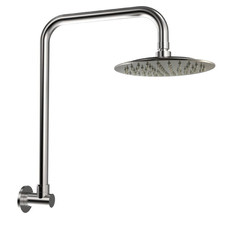 Elle 200mm Stainless Steel Shower Arm & Head