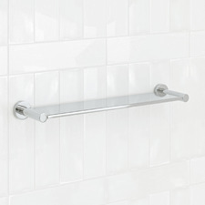 Elle 500mm Chrome Stainless Steel Shower Shelf